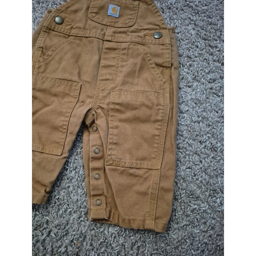 Carhartt bib overalls size 3 months